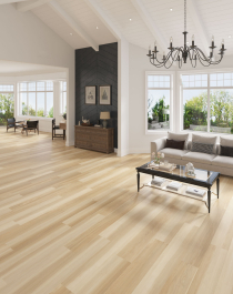 Gaia Floors NEARWOOD White Series Natura Hickory flooring